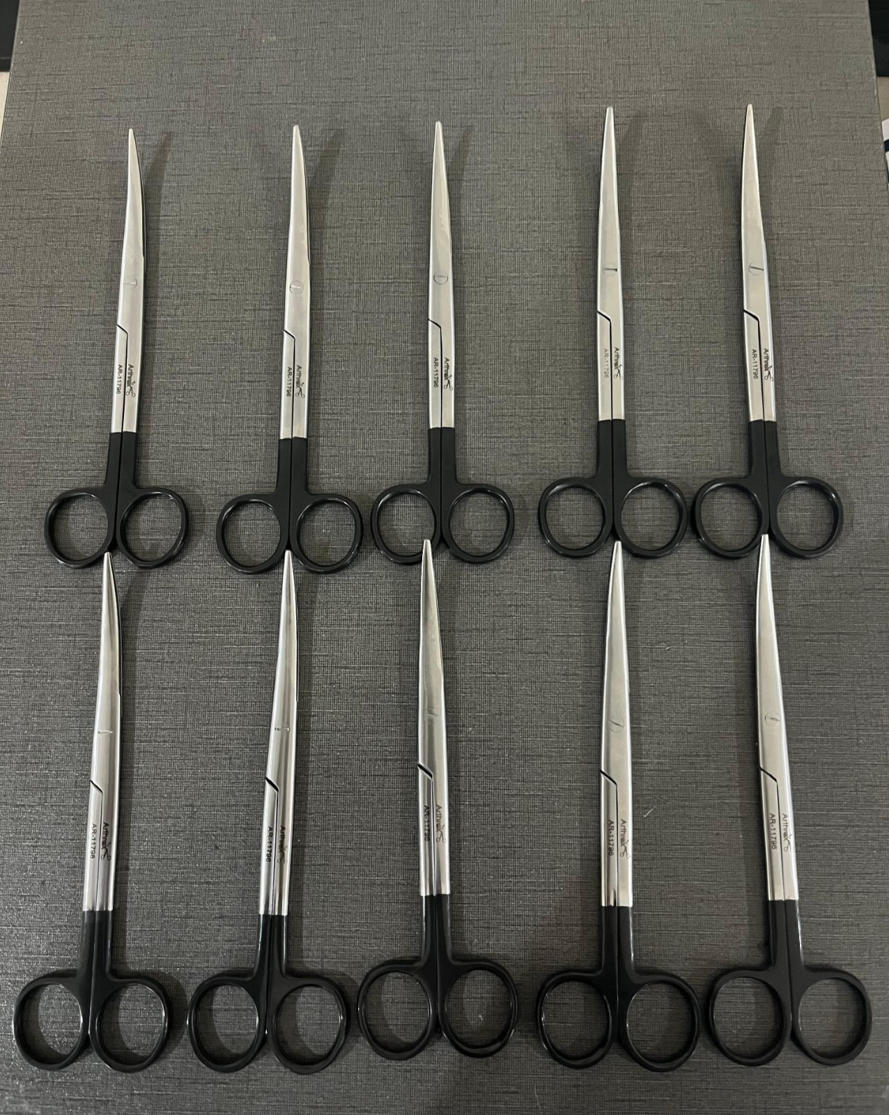 Arthrex AR-11796 FiberWire Suture Scissor Curved 6.75″ pack of 10 pcs