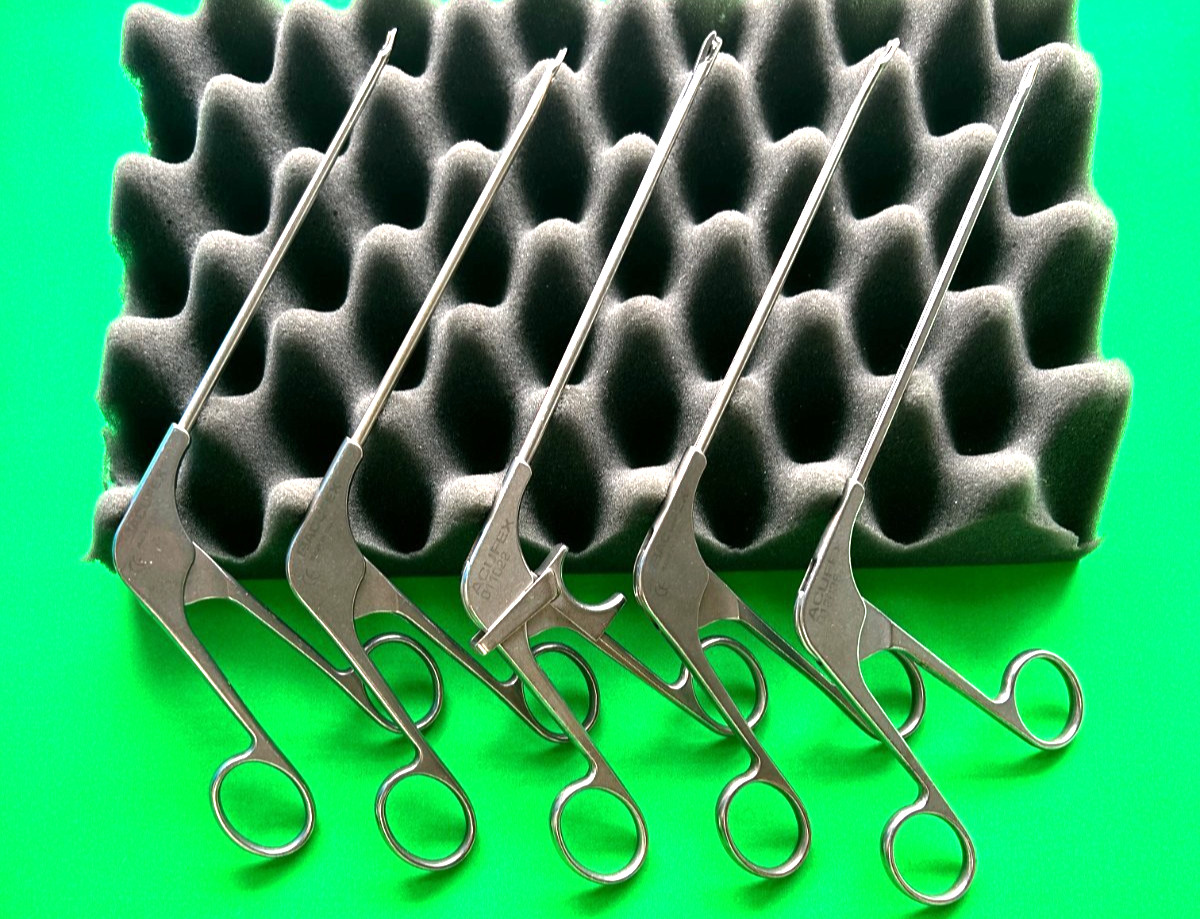 Acufex Orthopedic Punch/Graspers/Scissors SET of 5 Description for More Details