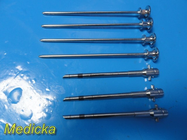 Intuitive 428060-02 DaVinci Cannulas W/ 5mm 420013-01 Blunt Obturators ~28945