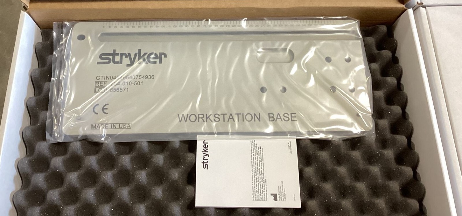 STRYKER MODULAR ACL WORKSTATION BASE ONLY – NEW IN BOX – FREE SHIPPING