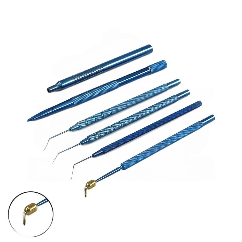 Ophthalmic Cataract Eye Surgery kit Surgical Instrument 21 Pcs with case box