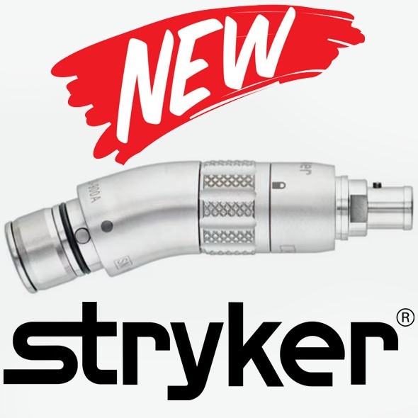 STRYKER 5407-120-900A Signature Elite MIS Hub Maestro Angled Curved Attachment