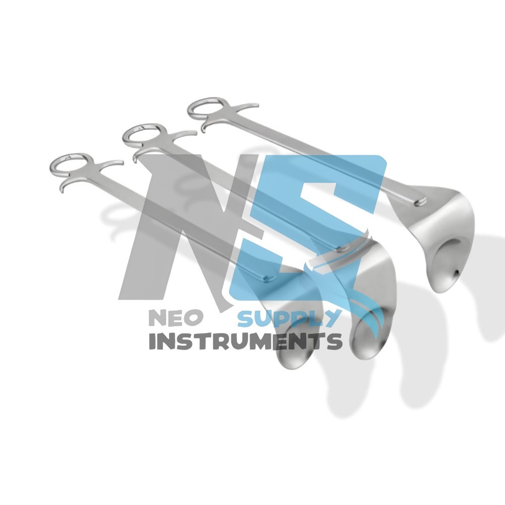 Browne Deltoid Retractor Orthopedic Surgical Instruments 3 Pcs Set High Quality