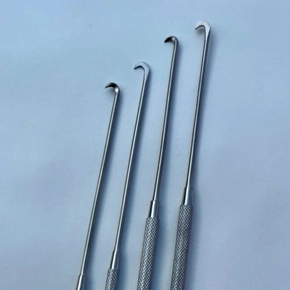 Arthroscopy Hook Knife 3mm & 5mm 4 PCs Set German Steel Arthroscopic instruments