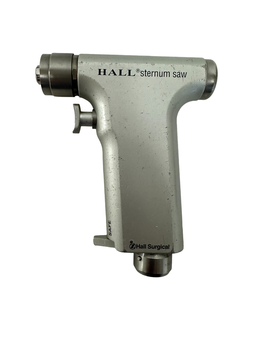 Zimmer Hall 5059-05 Sternum Saw w/ 5059-06 Guard & 5059-07 Wrench