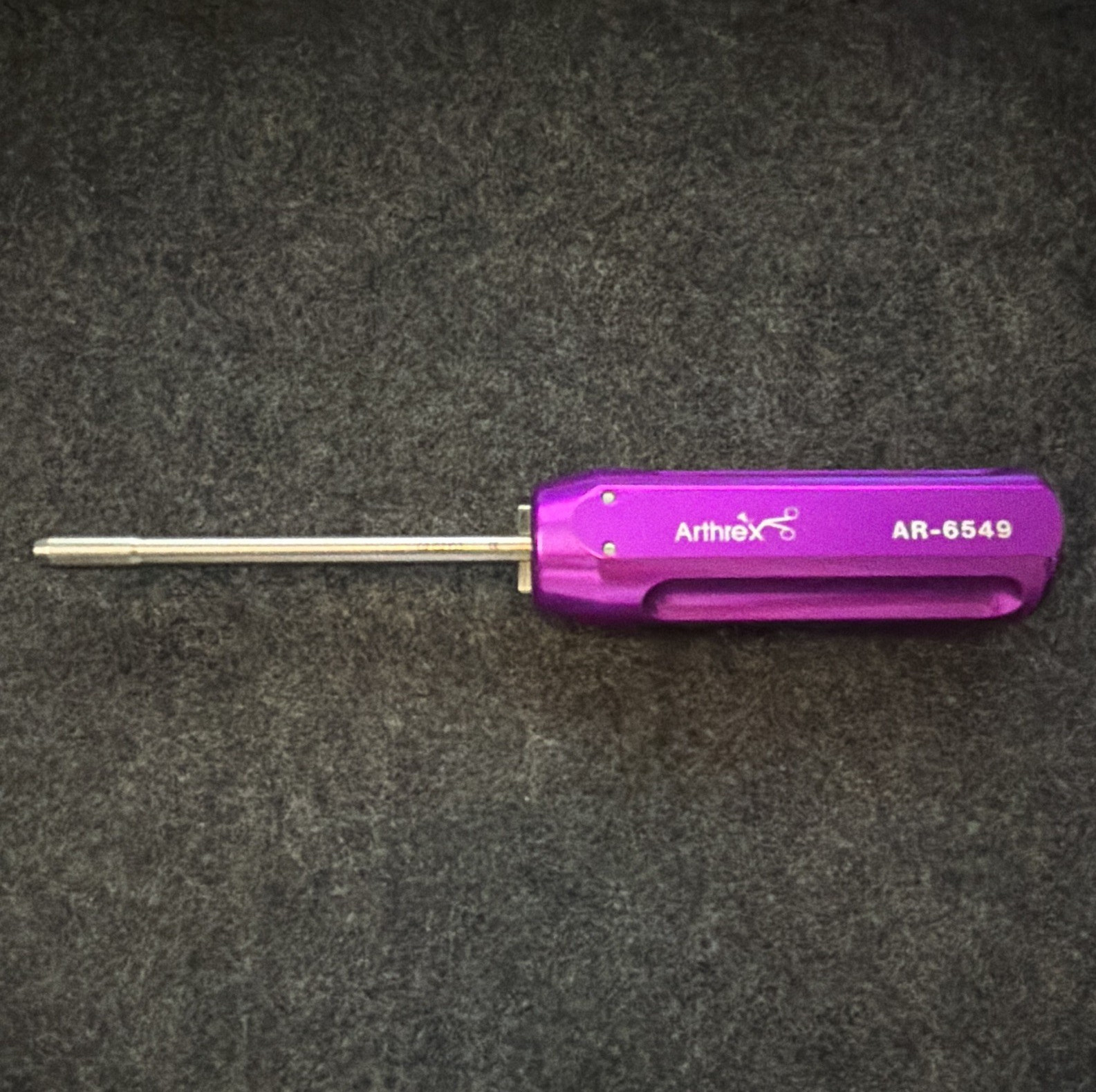 Arthrex AR-6549 Orthopedic Screwdriver Instrument Driver Handle Purple