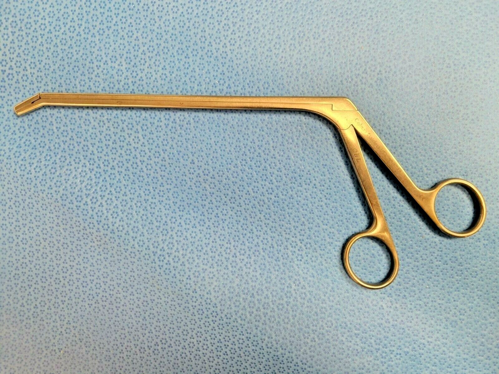 Codman 53-1242 4x10mm 7″ Angled Down Spurling Rongeur Orthopedic Nero