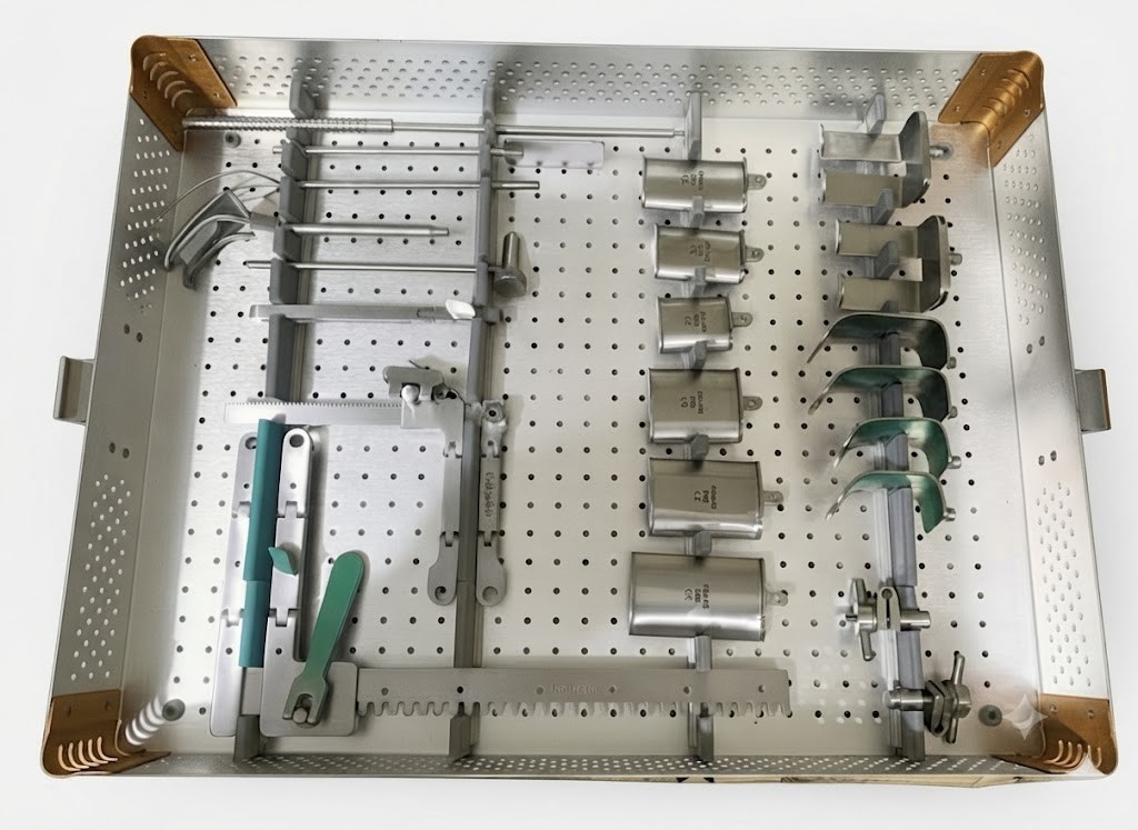 Valve Cardiac retractor System Camplet Premium Quality Surgical Set with BOX