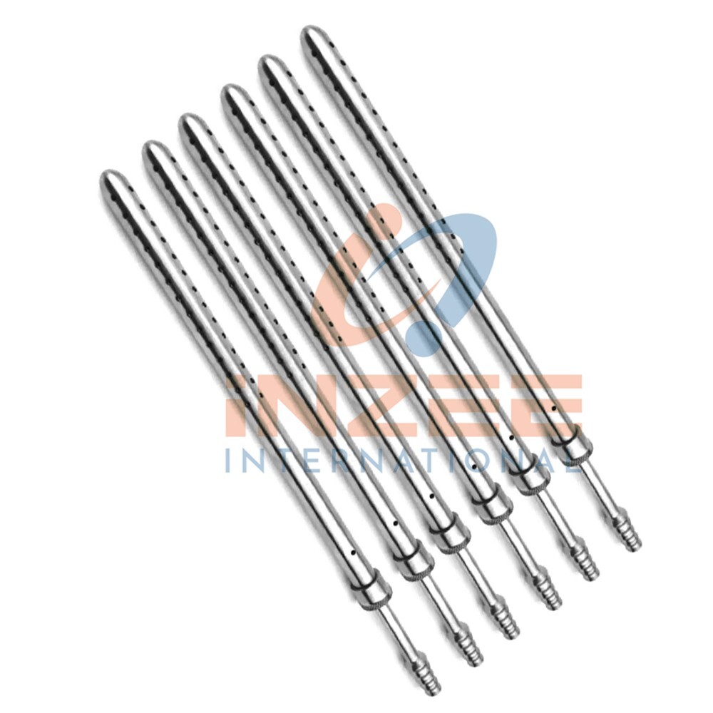 6 PCS Poole Suction Tube 30 Fr. Straight Tip 9.25″ Width 10mm Surgical Instrumen