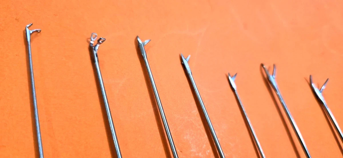 Karl Storz / Pilling Surgical Laryngeal Instrument Set 14 Pcs with Sterilization