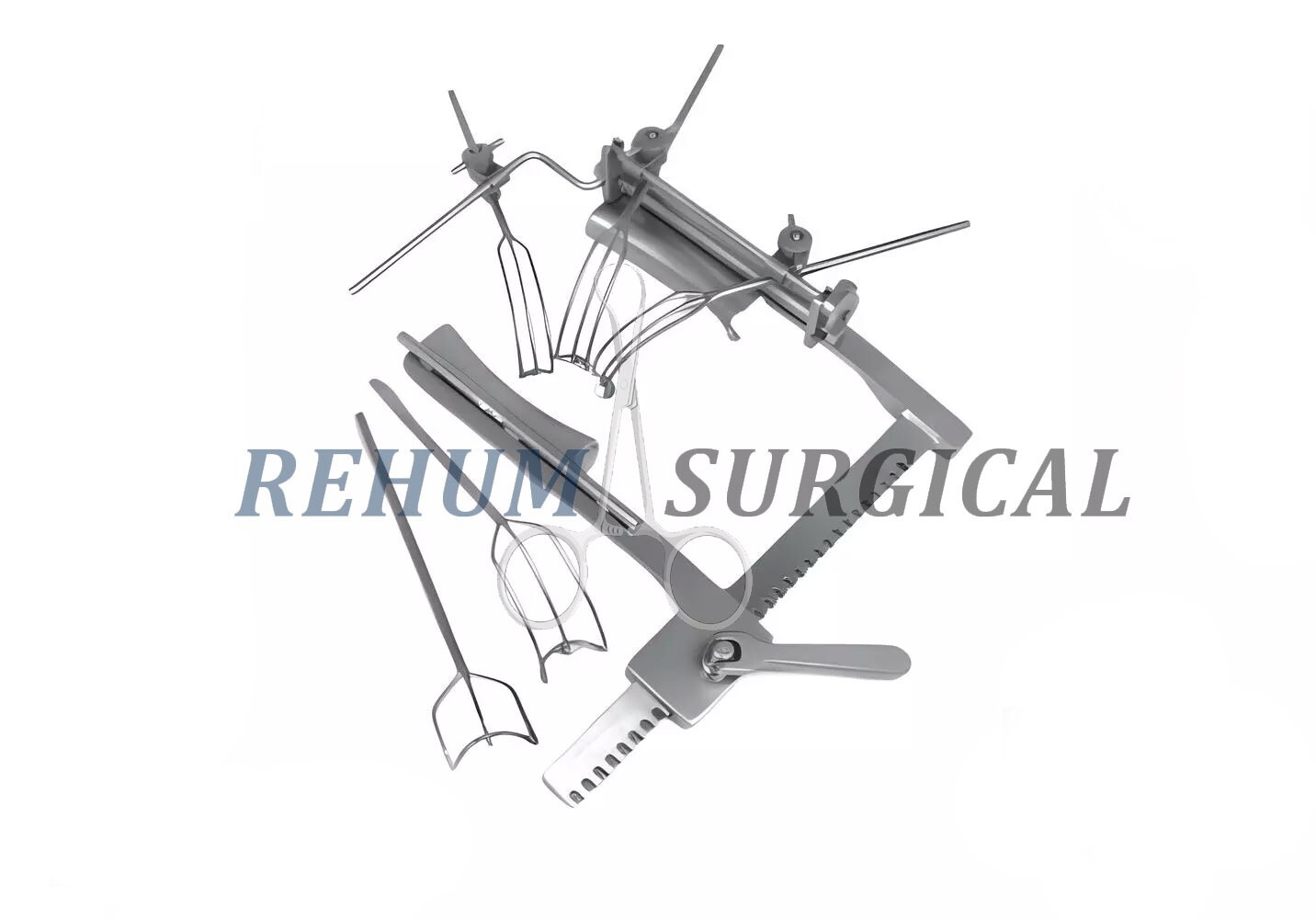 New Cooley Cosgrove Mitral Valve Heart Retractor Complete Set Cardiovascular