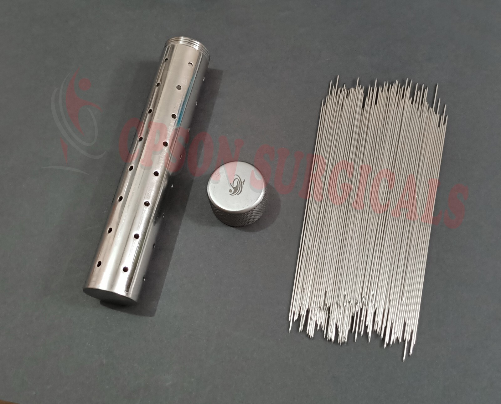 Double Ended K Wire Lot of 50 pcs with Container Surgical Instruments