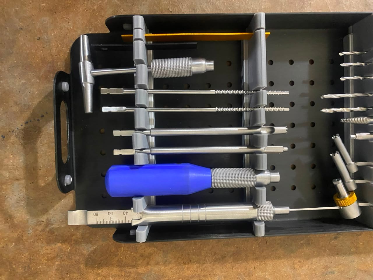 Small Fragment Instrument Set 3.5/4.0mm Orthopedic Surgical Kit w/ Case