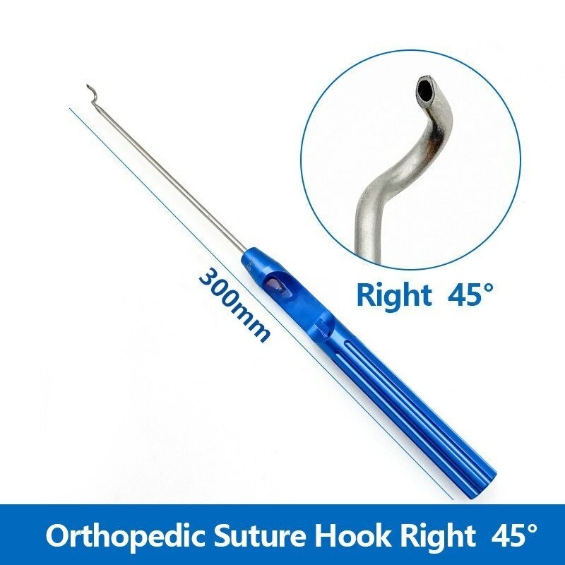 Orthopedic Suture Hook rotator cuff suture hook Wire pass joint ligament repair