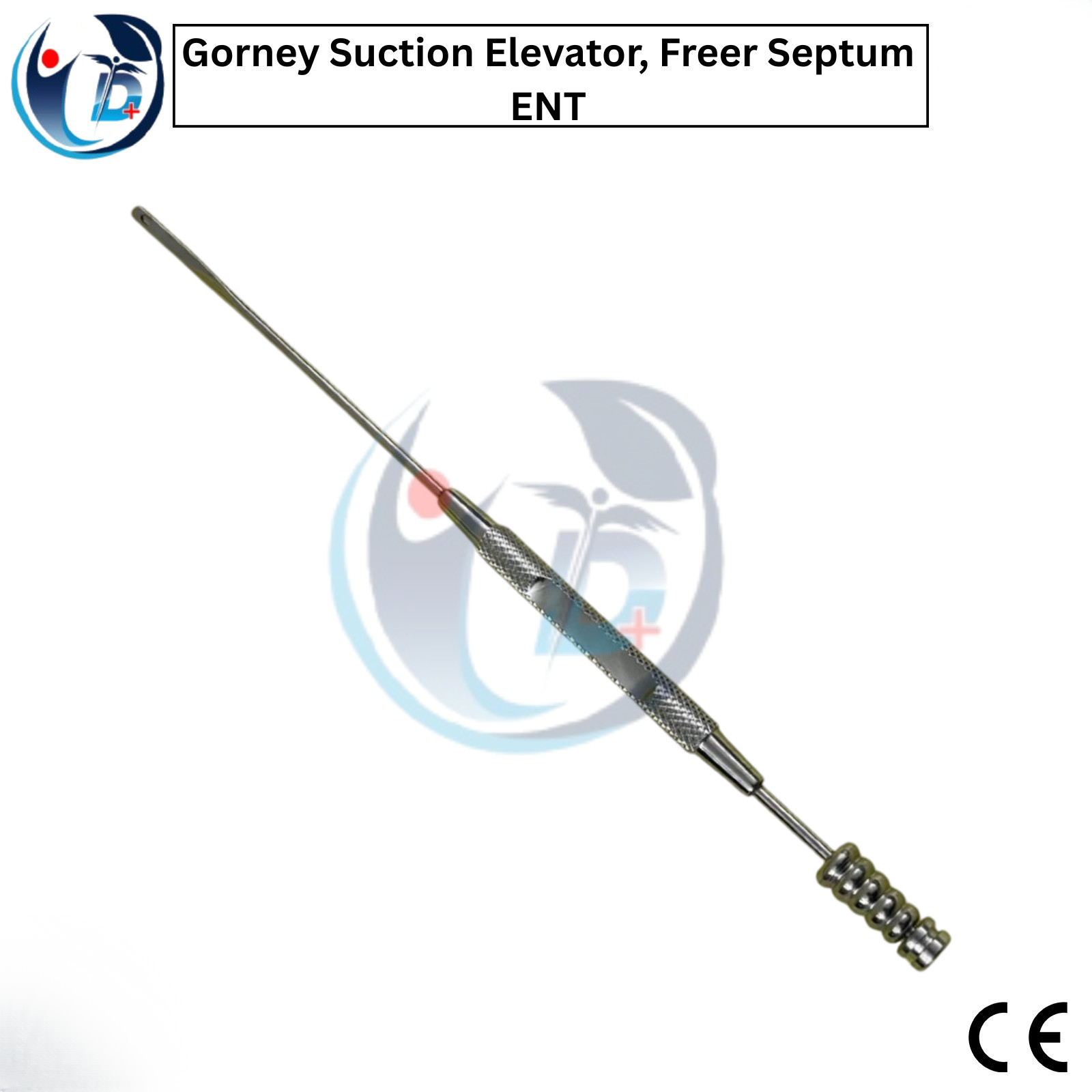 Gorney Suction Elevator, Freer Septum ENT Plastic Endoscopic Surgery 2.5mm, 19cm