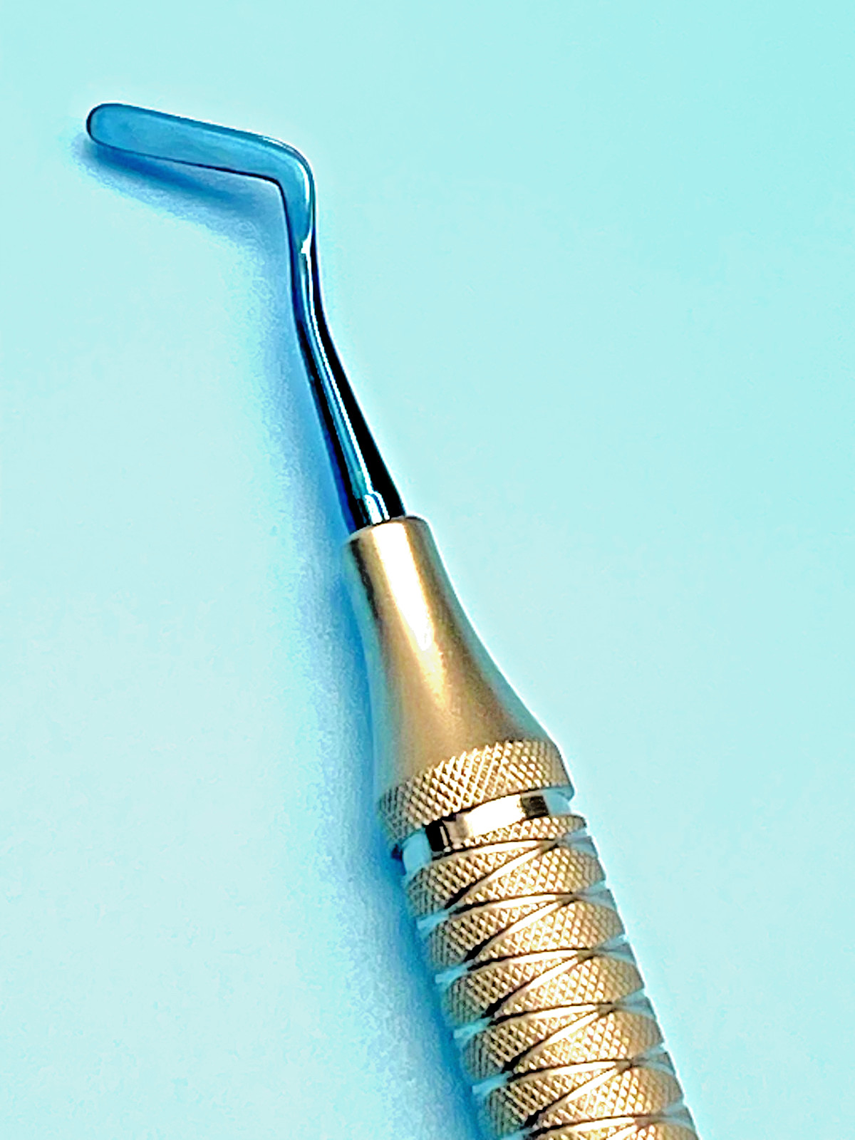 Dental Plastic Filling Instrument PFI T3 T, Titanium Blue Coated Tips