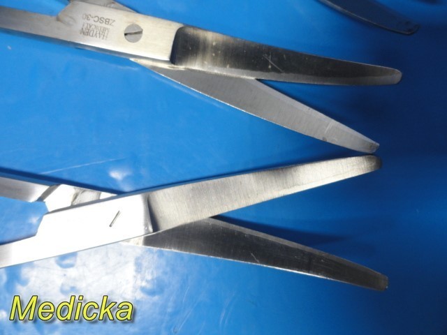 5x Hayden ZBSC-30 Z-Best Parametrium Scissors 12″ | 30cm TC Serrated ~ 39546