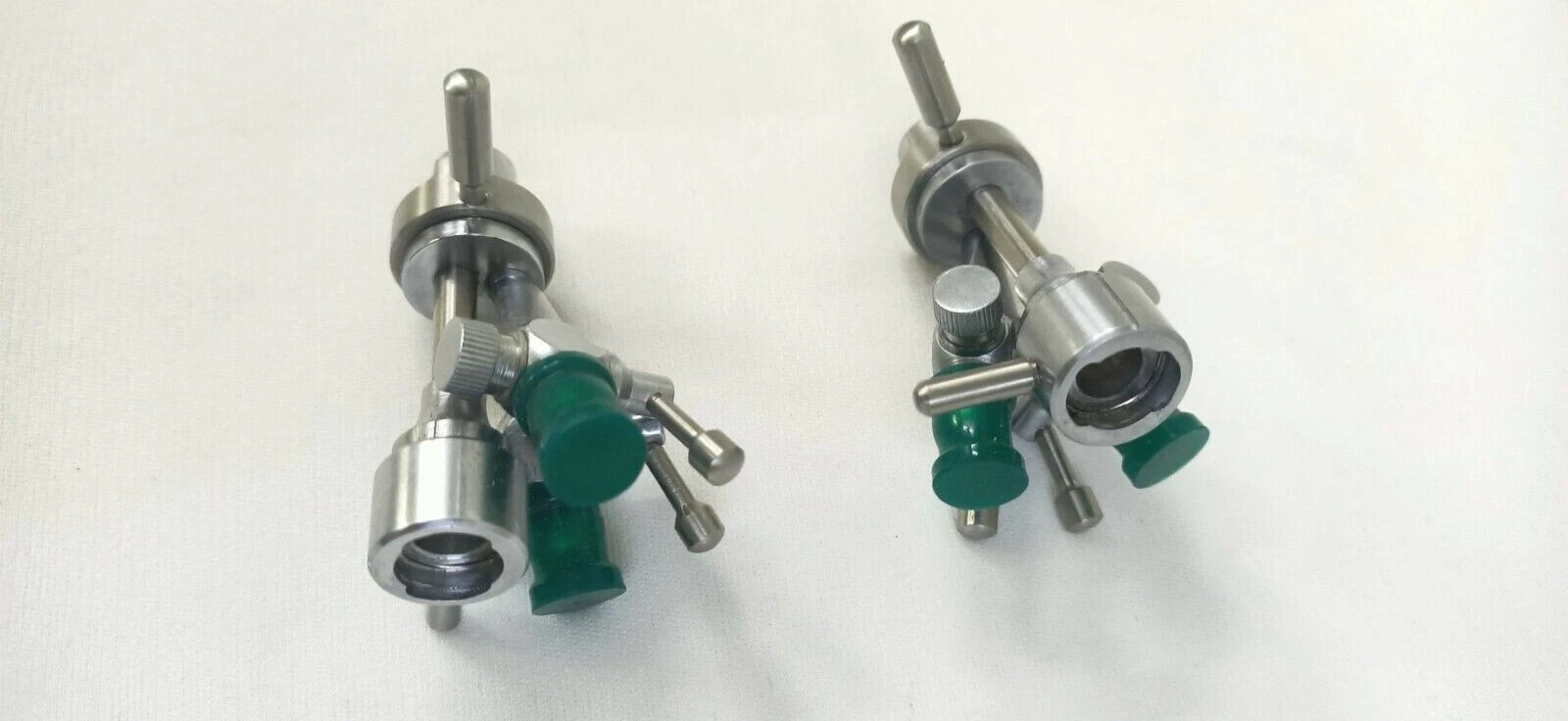 2pc Hysteroscopic Double Channel Bridge Reusable Endoscopy Surgical Instrument