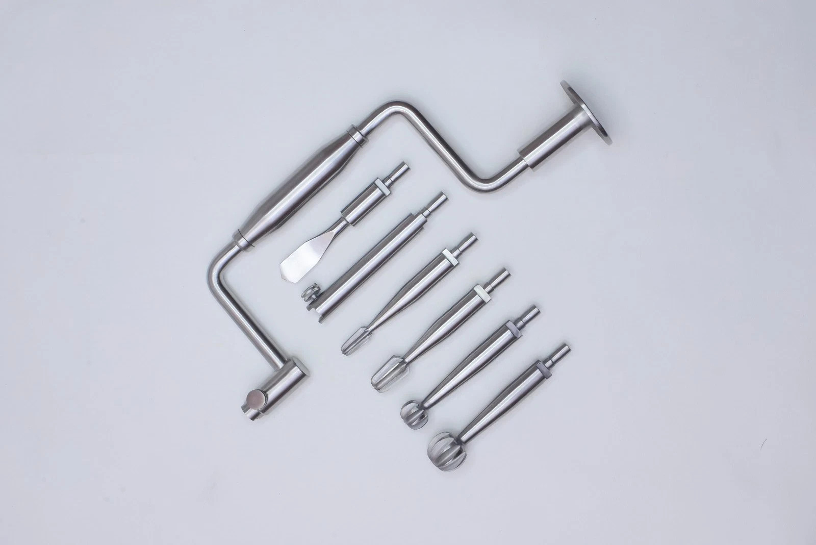 Hudson Brace Set 7 Pcs Orthopedic Surgical Instrument Kit Stainless Steel