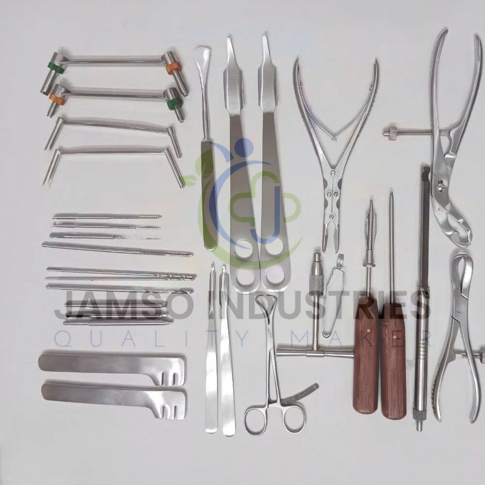 Small Fragment Instruments Orthopedic Surgical Instruments Set 30 Pcs