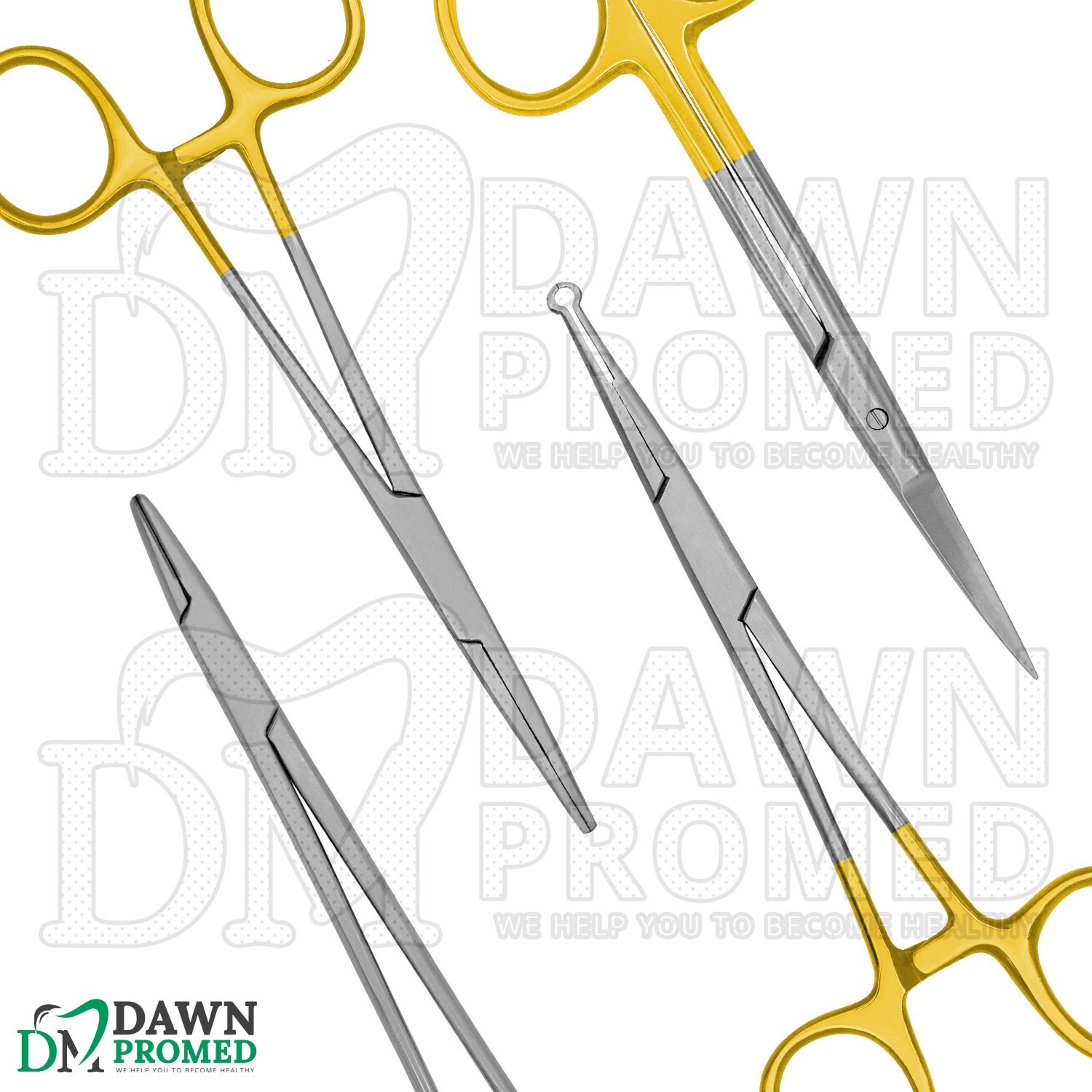 4 Pcs Sutureless Vasectomy Surgery Set W/Free Case Surgical Instrument German Gr