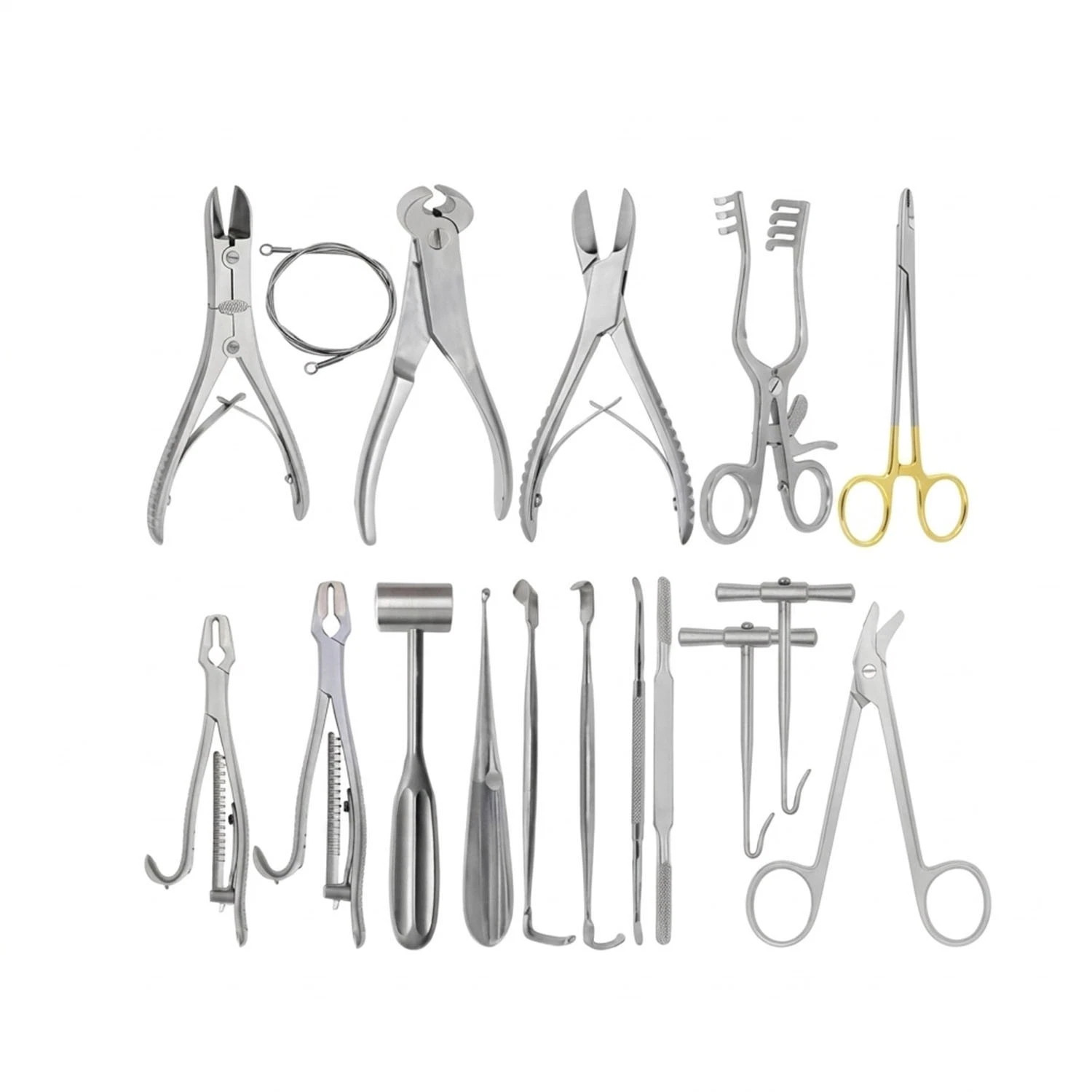 Orthopedic Bone Surgery Instrument Set K-Wire Cutter Retractor Surgical Tools