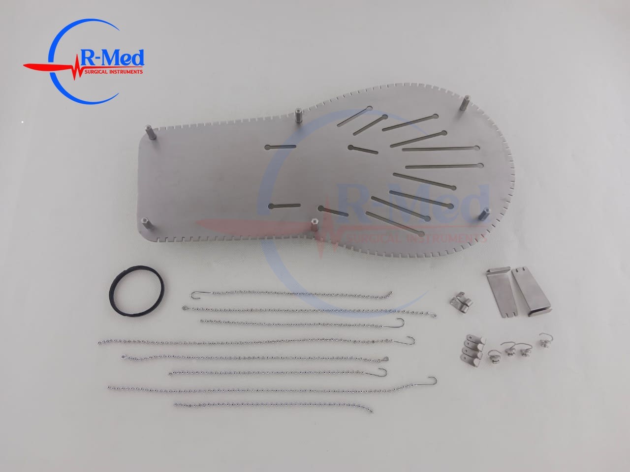Tuppers Hand Retractor Set Of Plastic Surgical Instruments CE