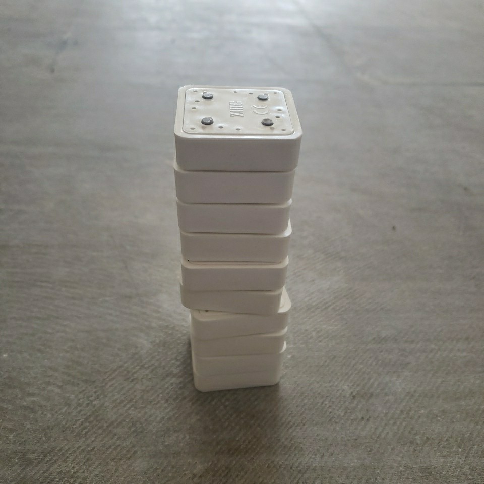 Lot 10 Microban Zirc Magnetic Dental Bur Holder 1½” White