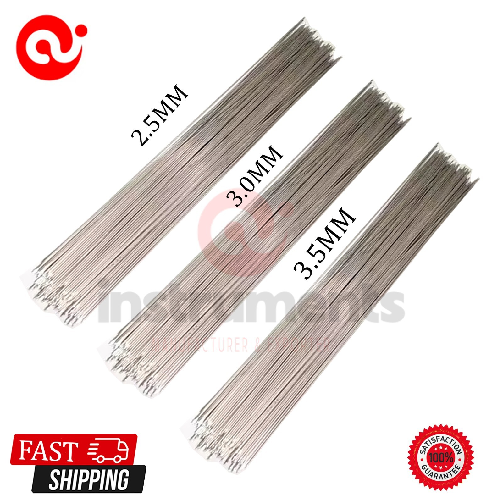 Steinmann Pins Length 23cm Veterinary Orthopedic Instrument 300 PCS By Ai