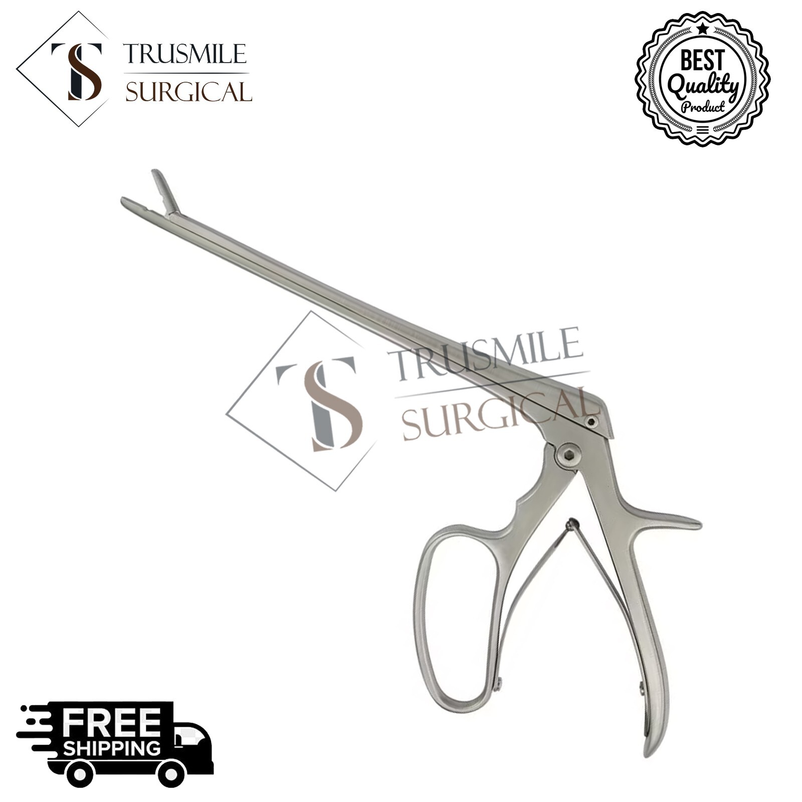 Ferris-Smith Pituitary Rongeur 6×12 mm Cup Jaw Curved-Down 7″ Shank surgical