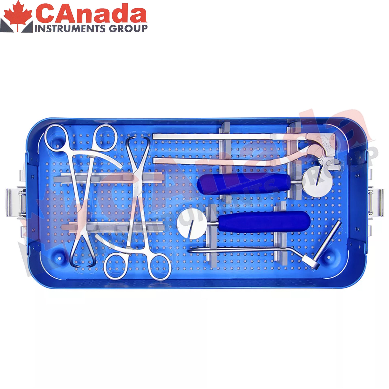 Orthopedic Surgical Instruments Rib Reconstruction Locking Plate Instrument Set