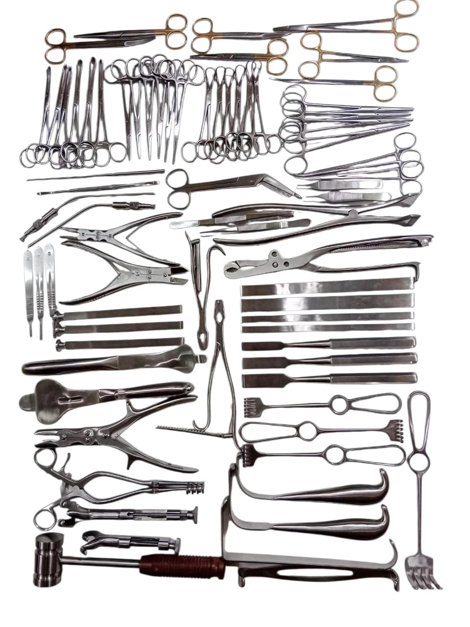Lot Of 74 Pcs of Basic Major Orthopedic Set Surgical Instruments