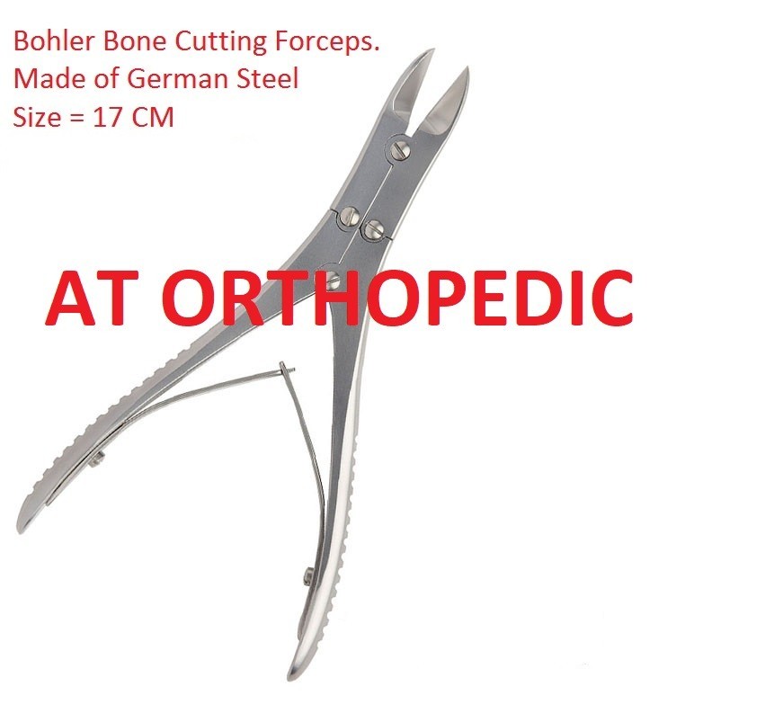 Bohler Bone Cutting Forceps 17cm Orthopedic Surgical Instrument German Stainless