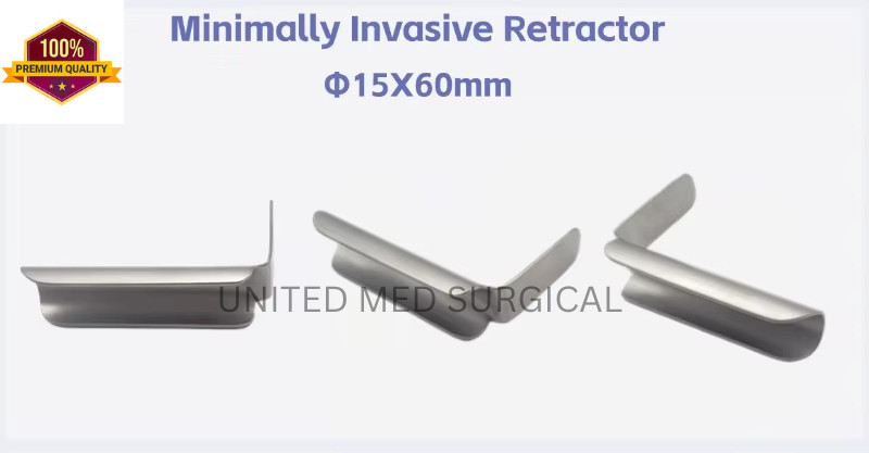 UBE Spinal Endoscope Working Casing Dual Channel Retractor 3 Pcs Set