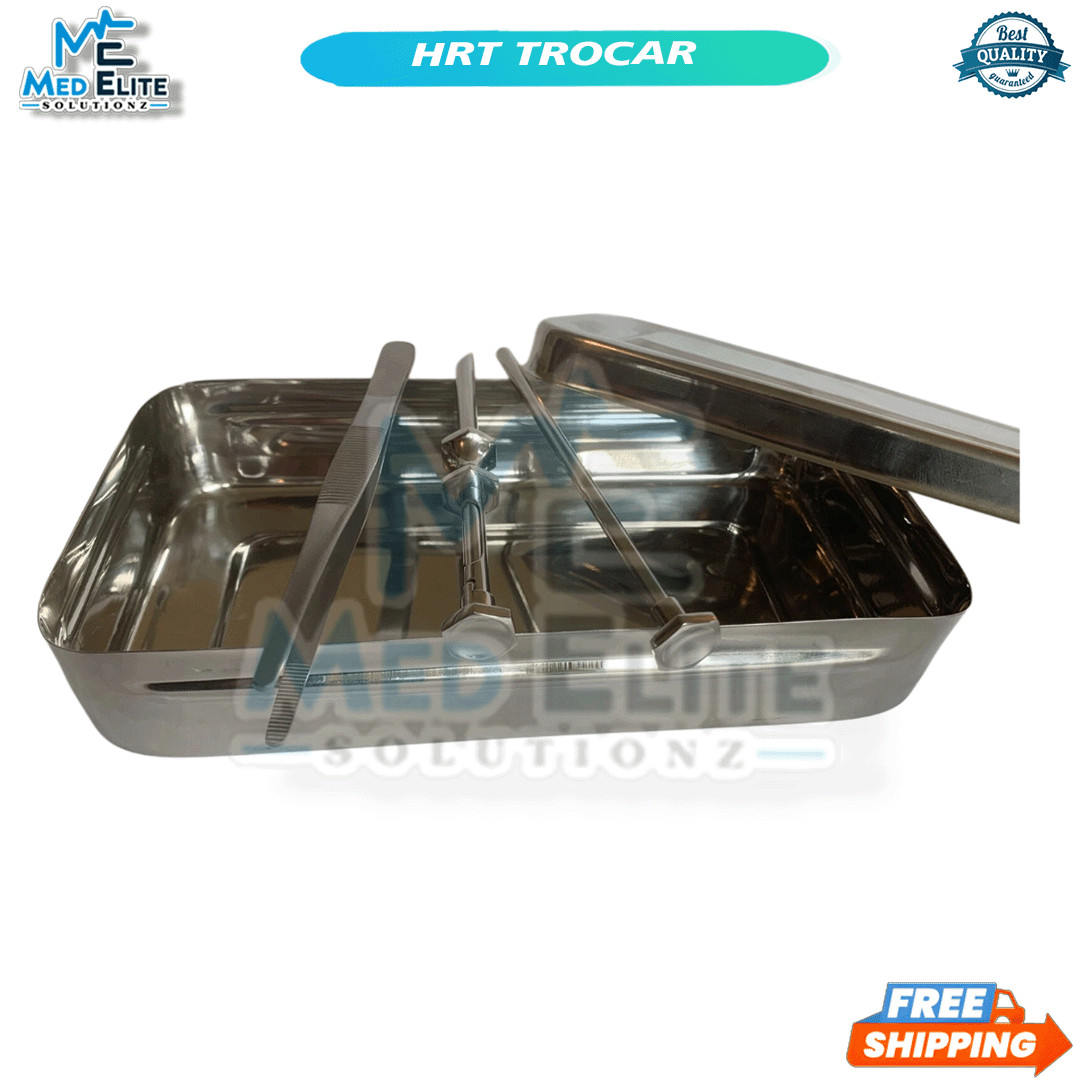 New HRT trocar 3.2 mm Hormone Replacement Pellet Insertion Kit