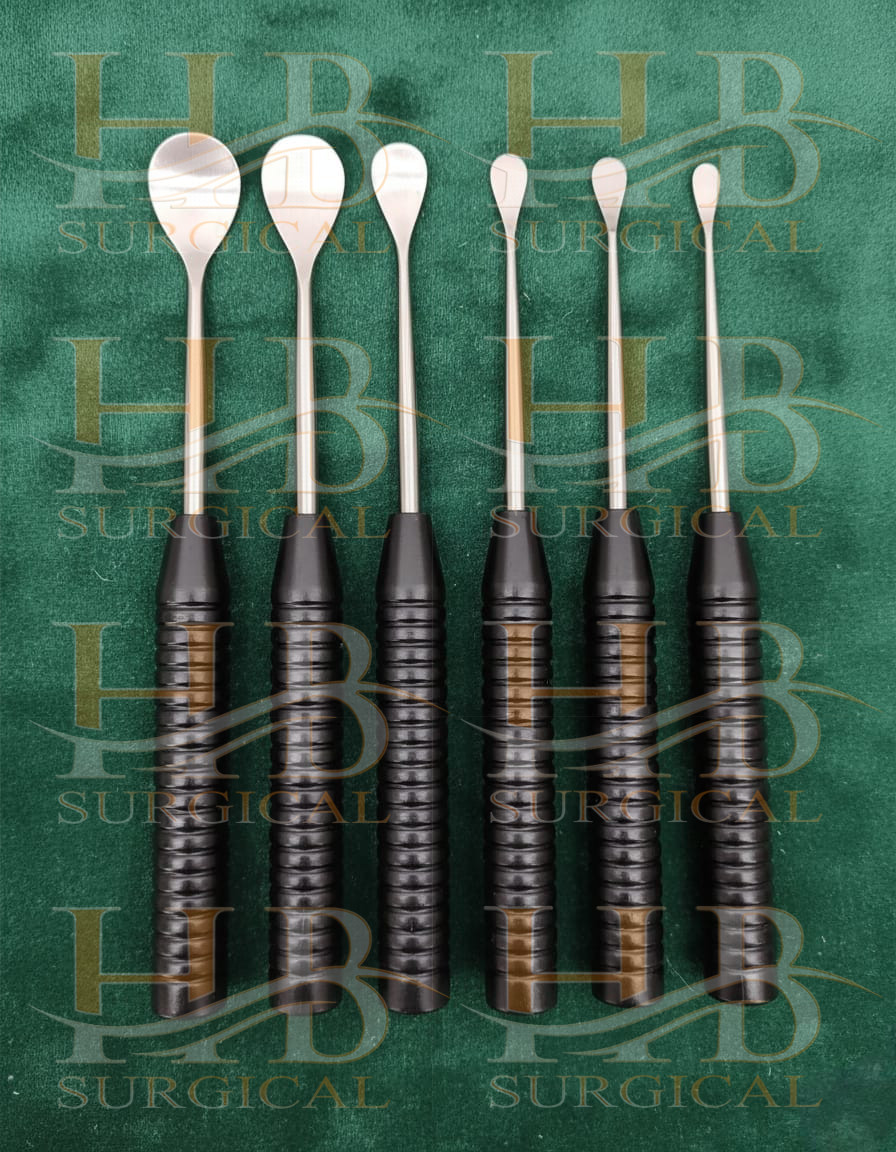 Karlin XL Magnum Cobb Elevator 6 Pcs set 14″ Spine Neuro orthopedic Instrument