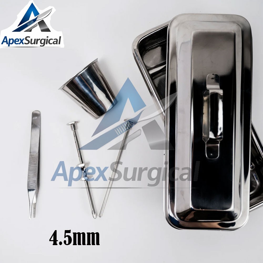 4.5MM STAINLESS STEEL REUSABLE AUTOCLAVE TROCAR SET