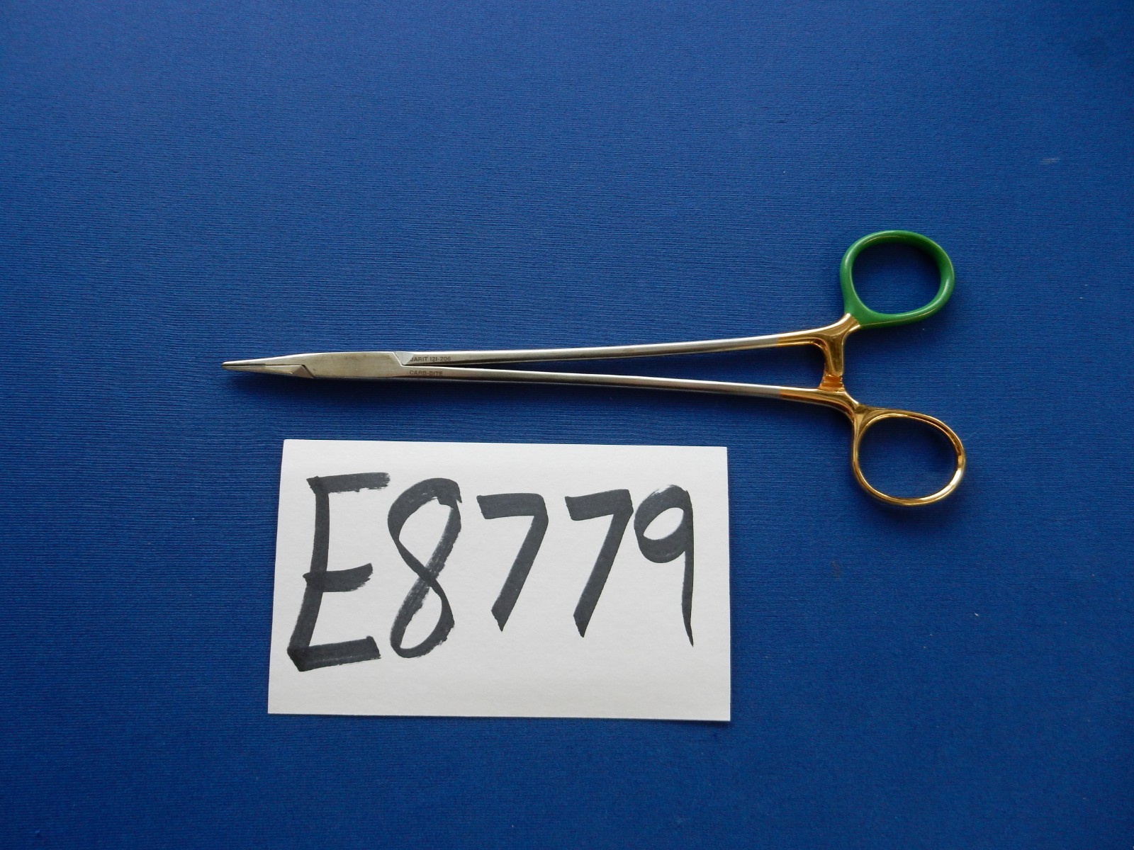 Jarit 121-206 Carb-Bite Straight Julian Needle Holder 8-1/4″