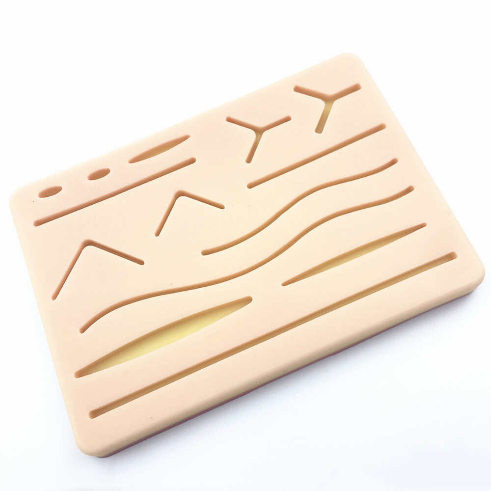 Y Traumatic Skin Suture Training model Pad Wound silicone suture Practice mat