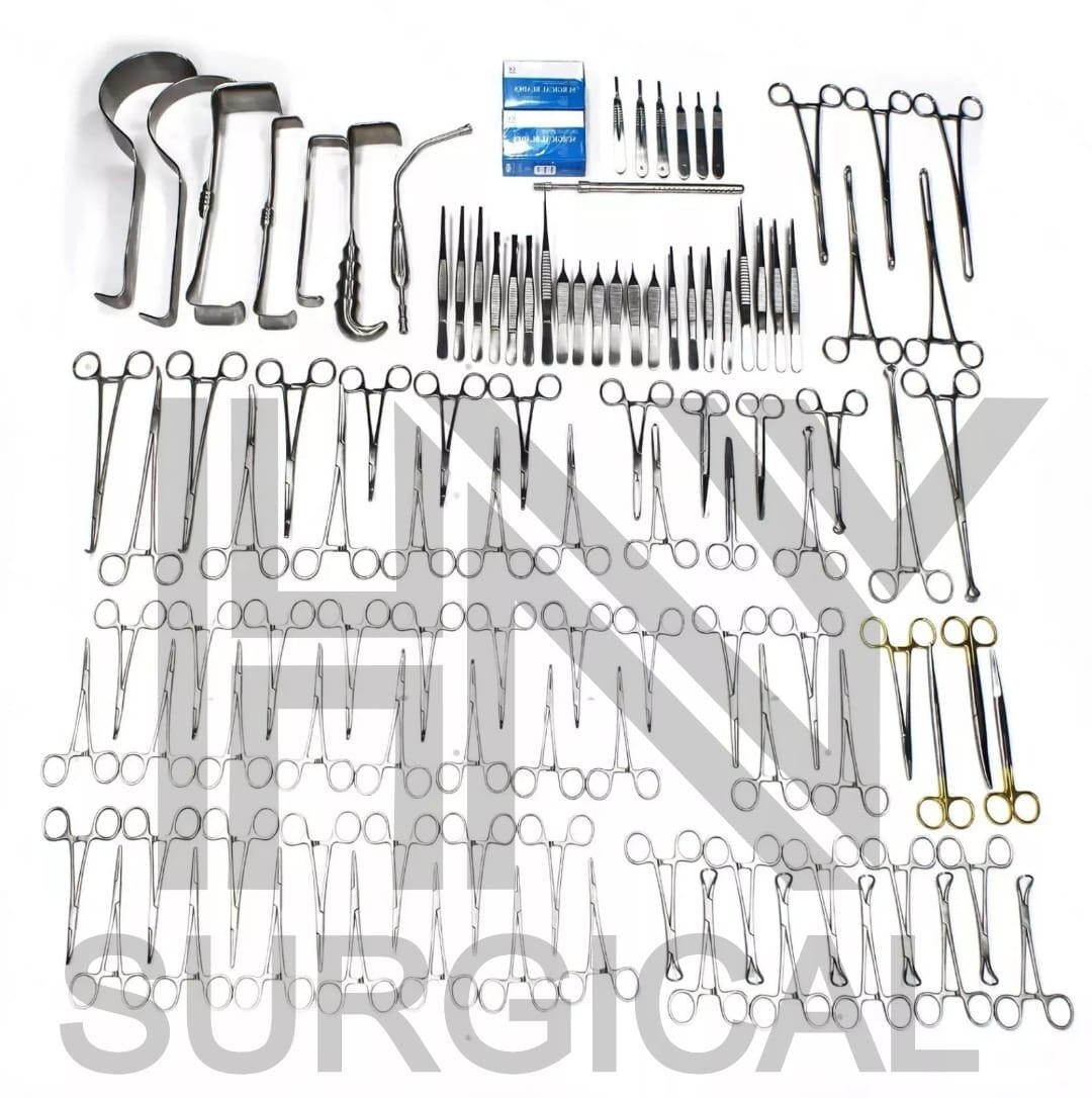 Laparotomy Surgical Set 108 PCs Best Abdominal Surgery Instruments