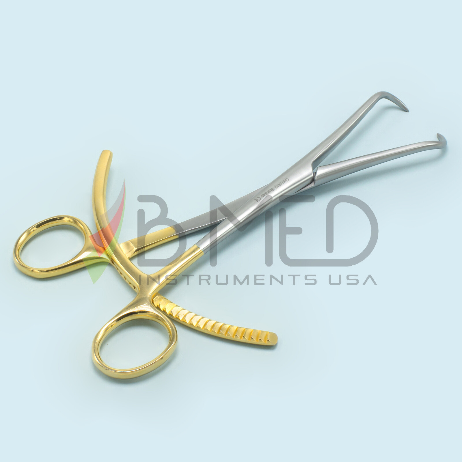 OR Grade Bone Reduction Forceps 8″ Double Ratchet Orthopedic Instruments