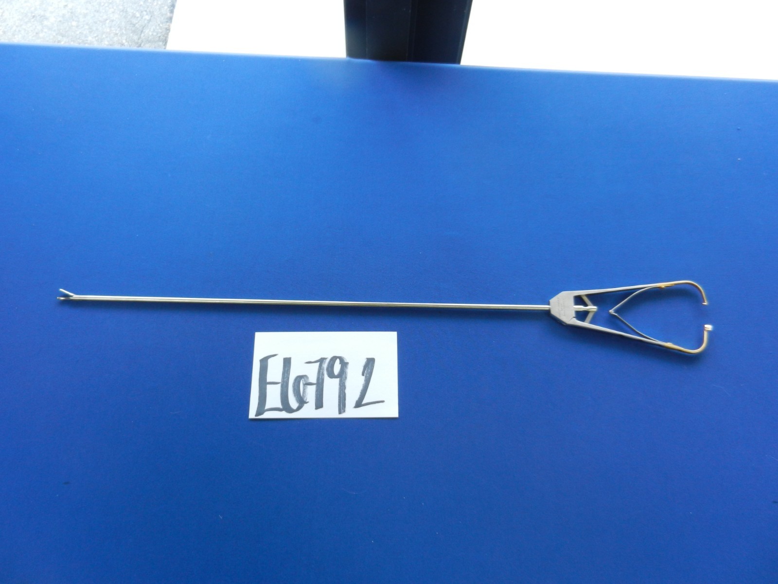 E6792 Jarit 600-249 Appel Left Curved Needle Holder 5mm x 45cm
