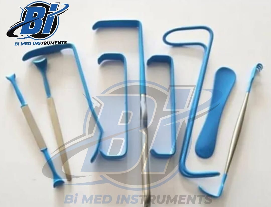 Face Lift Brow lif Dissectors & Elevator Set of 6 Pcs,Plastic surgery instrument