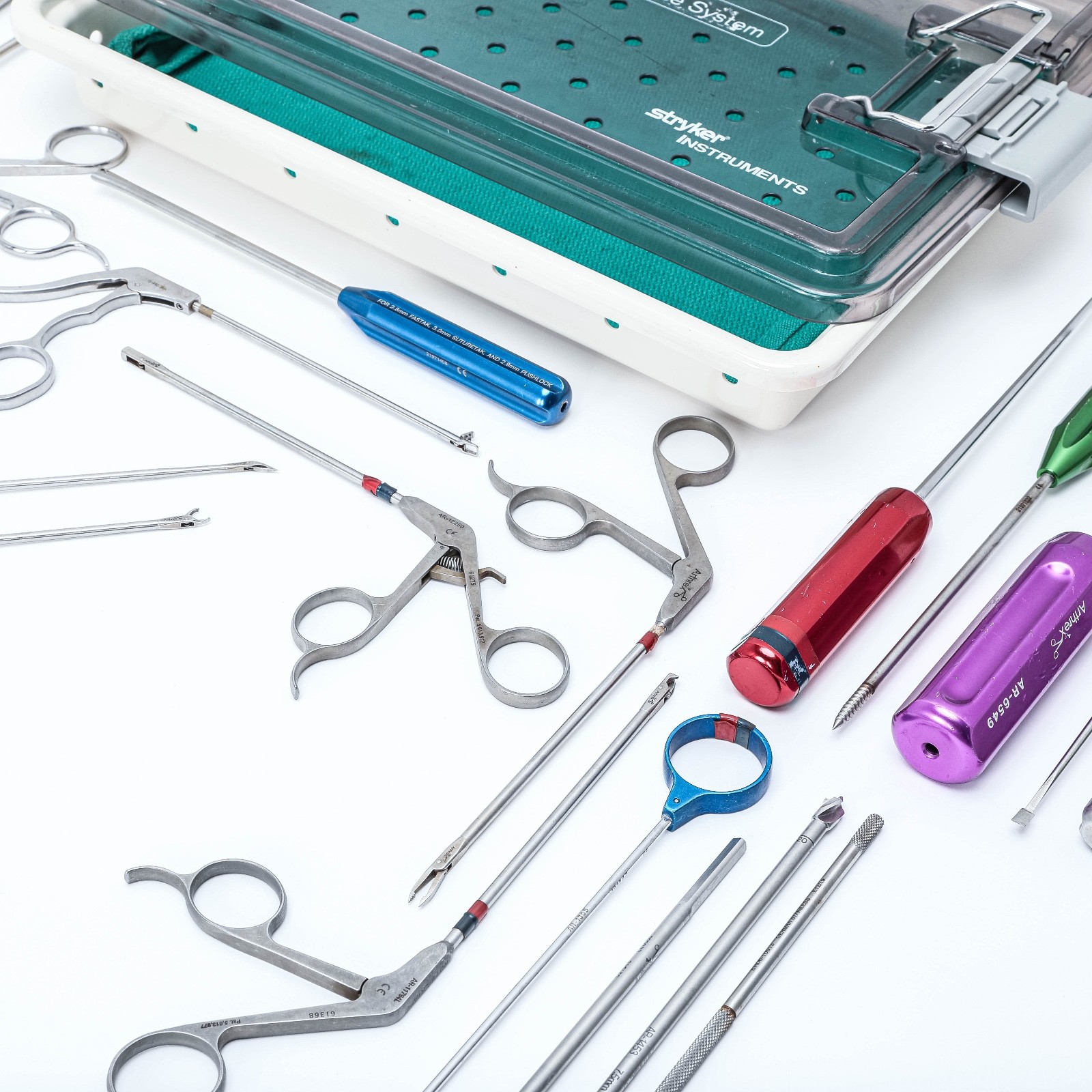 Arthrex Shoulder Arthroscopy Repair Surgical Kit, AR-6549, AR-1282L, AR-2324PTB