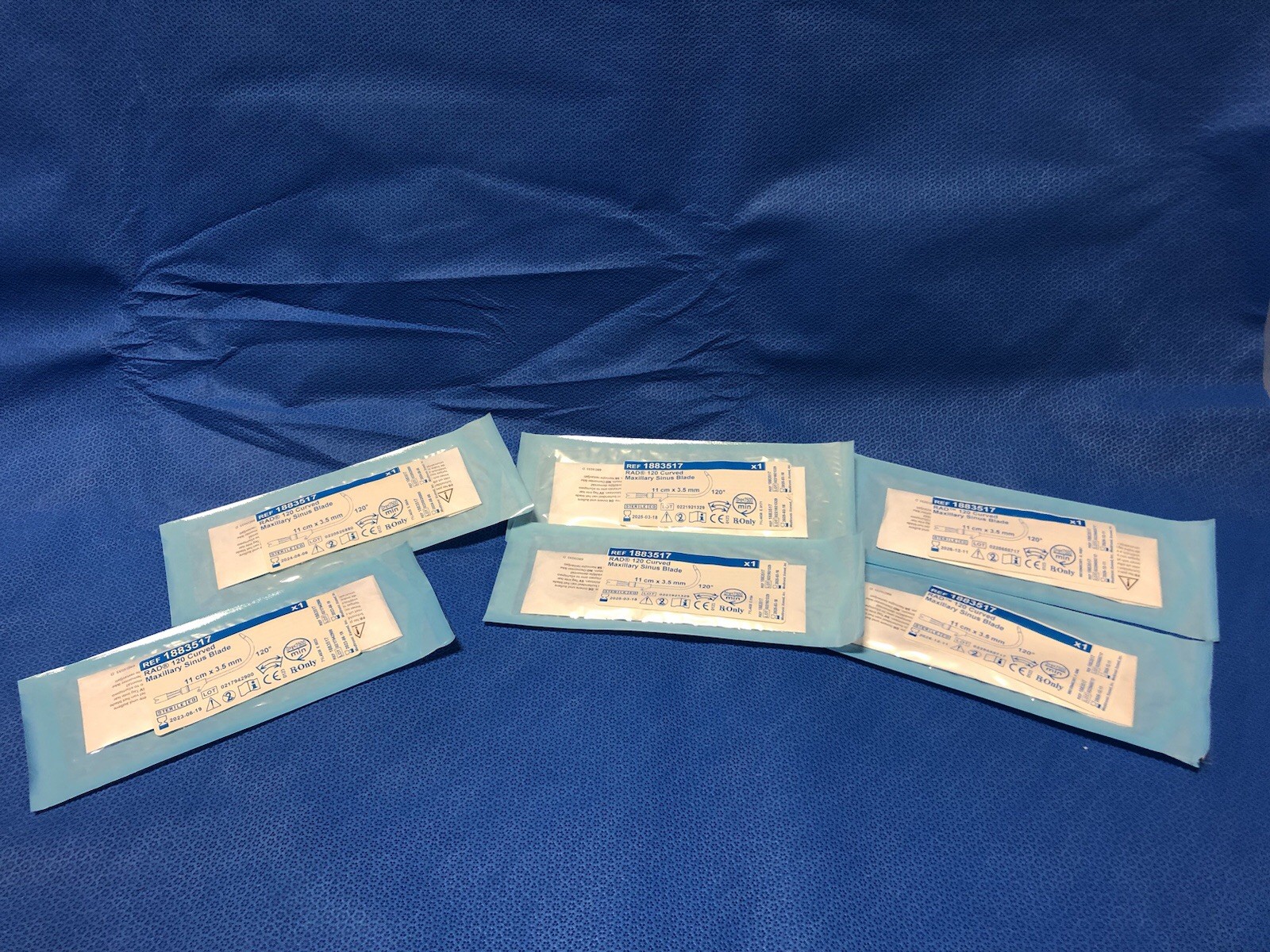Medtronic RAD 120 Curved Maxillary Sinus Blade 11cm X 3.5mm – New – Expired