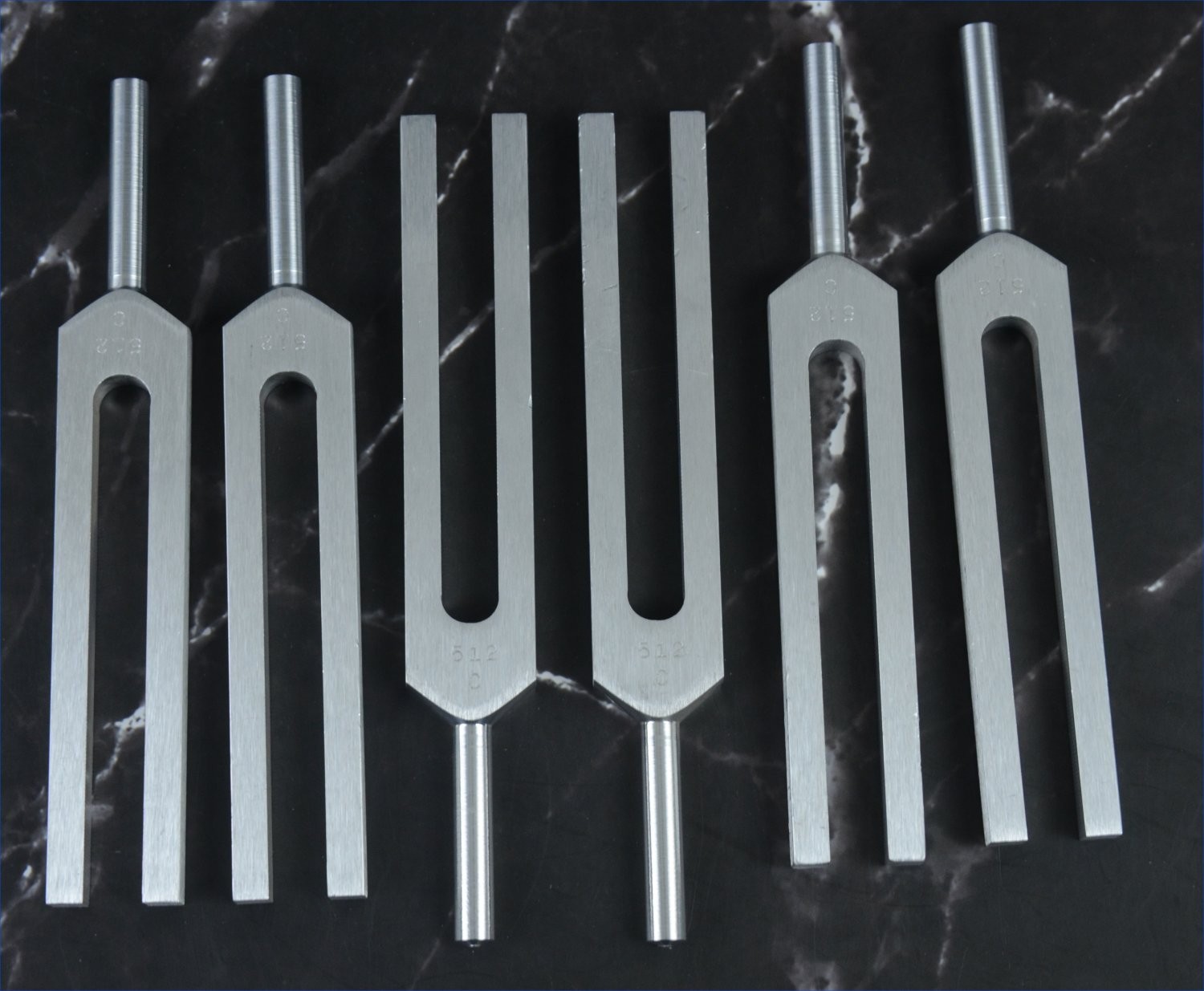 6 Tuning Forks 512C Tunning Tuner Tone Premium Instruments