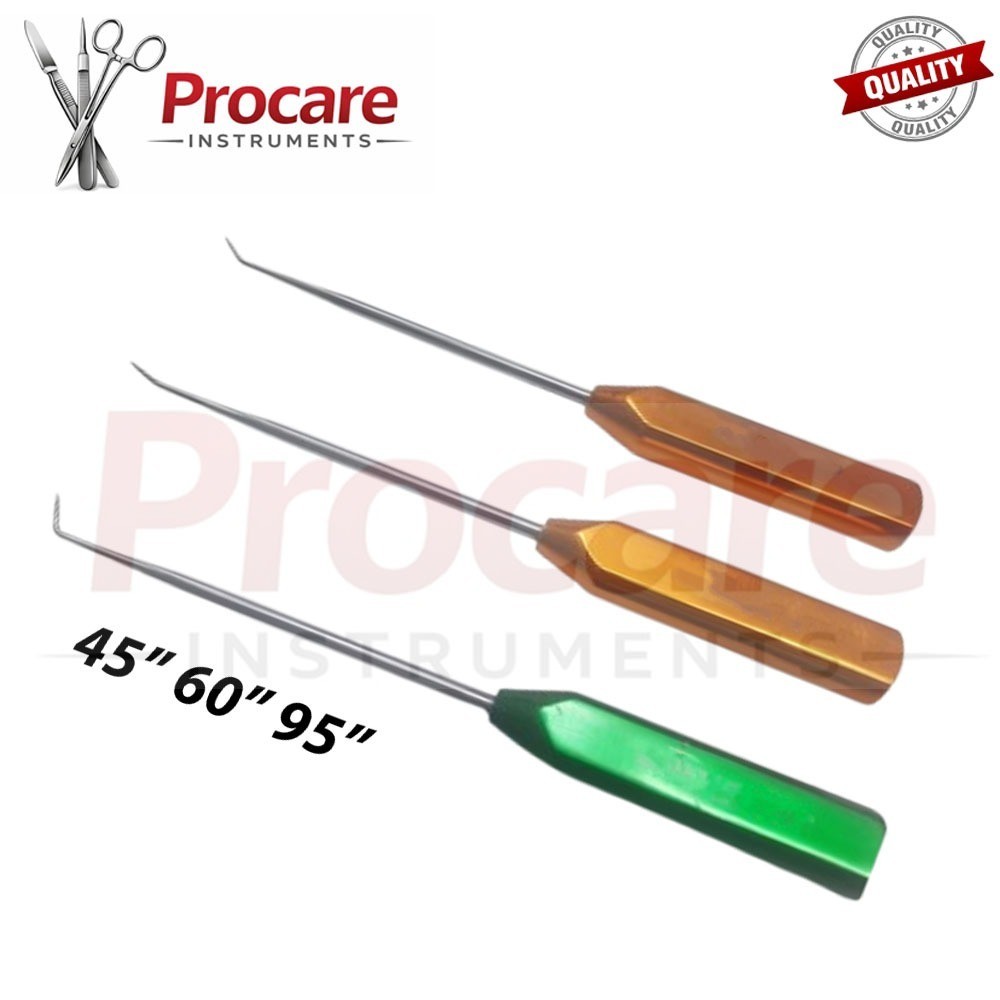 ARTHROSCOPY Micro Fracture Angled Awl 45 60 95 Degree Orthopedic Instruments