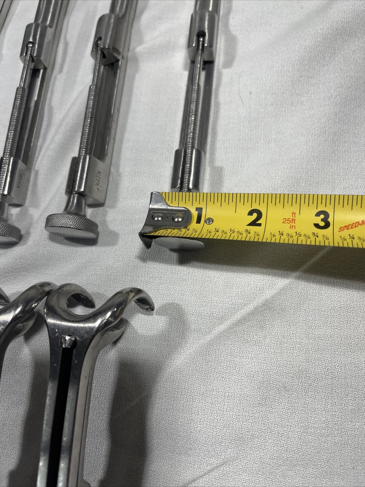 LOT OF 9 SONTEC NIFA Lowman Bone Holding Clamp Orthopedic