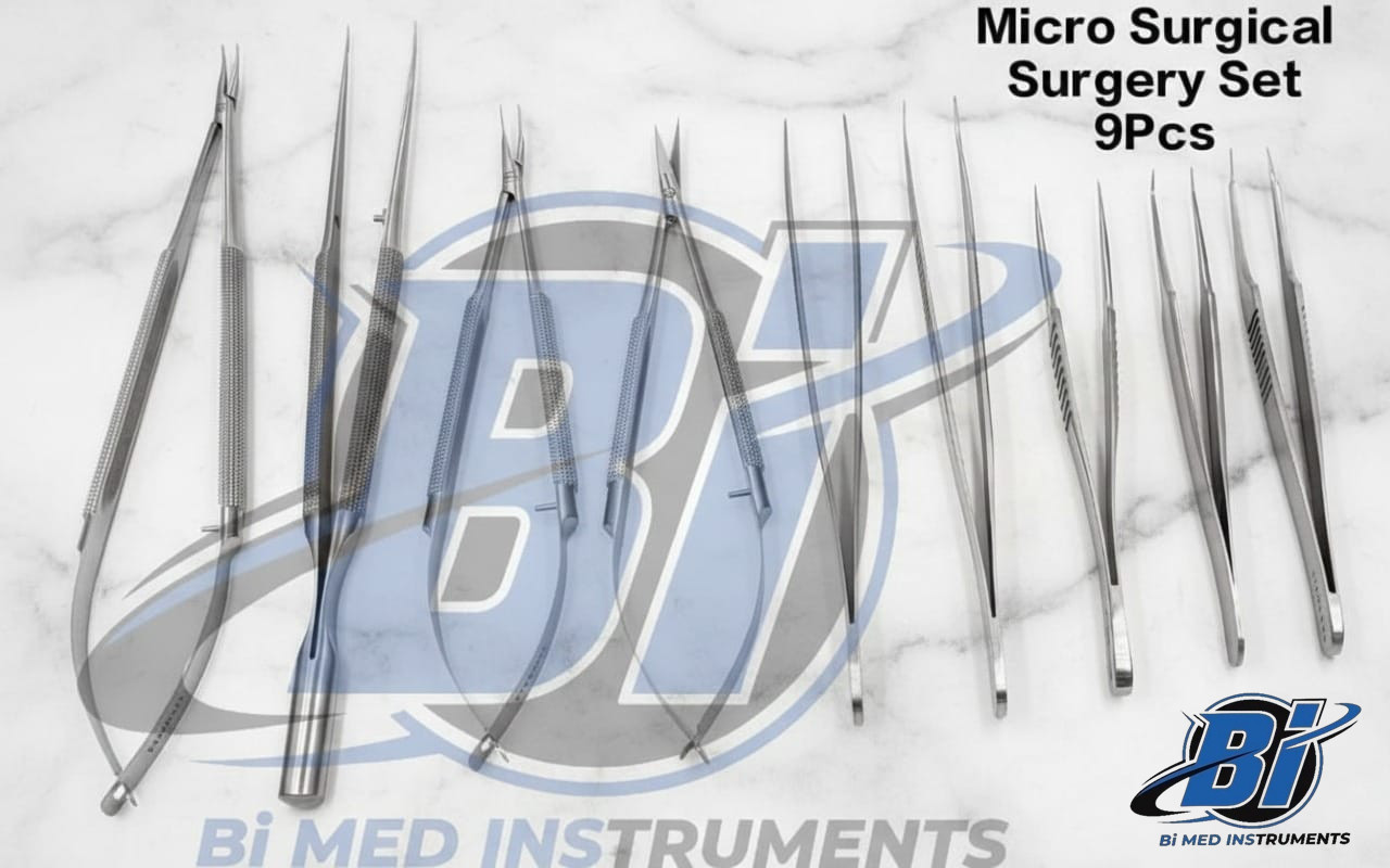 Hand Surgery Basic Set of Micro Surgical Instruments Stainless steel