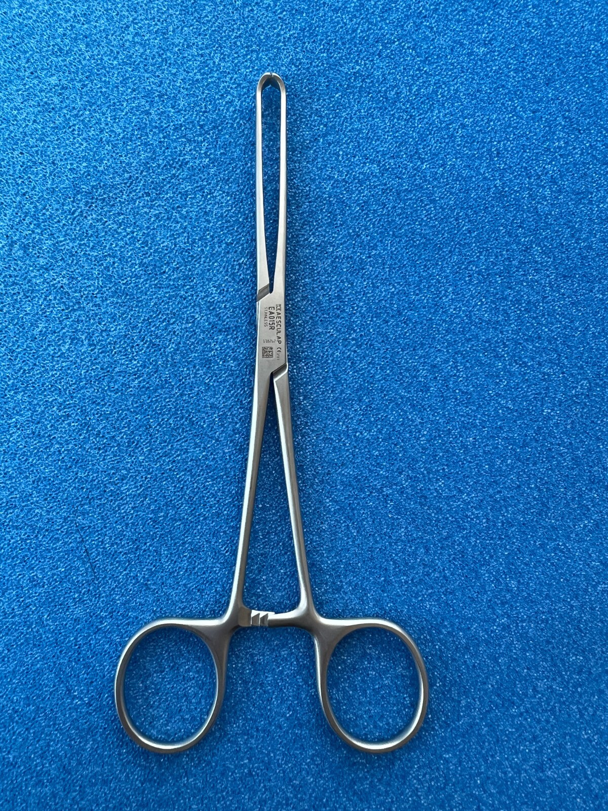 Aesculap EA015R Intestinal Grasping Forceps Allis 6-1/8″ Straight 4 X 5 Teeth